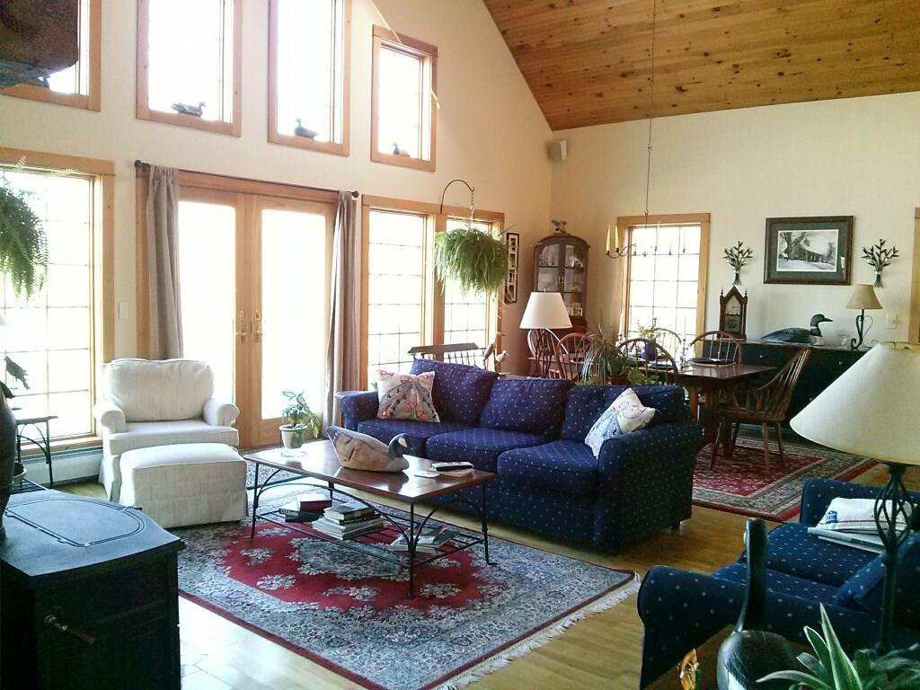 33 Bridge Road Brooksville, ME 04617 - Photo 20 of 35 Light filled living room overlooking...