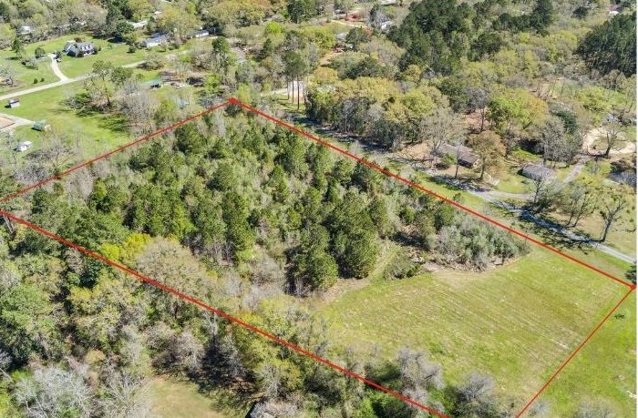 7 Smith Lane Stapleton, AL 36578 - Photo 4 of 5 Aerial View