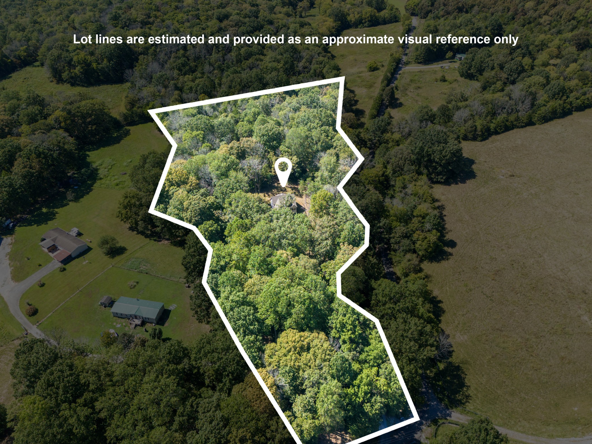 659 Turney Road Auburntown, TN 37016 - Photo 4 of 40 an aerial view of a house with a yard