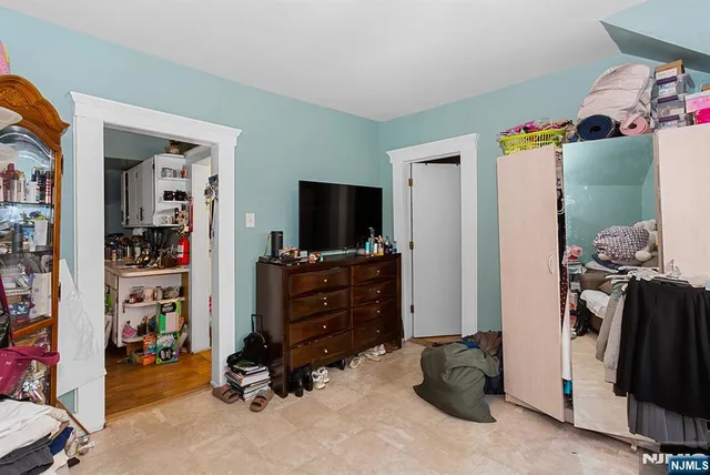 a room with storage and utility