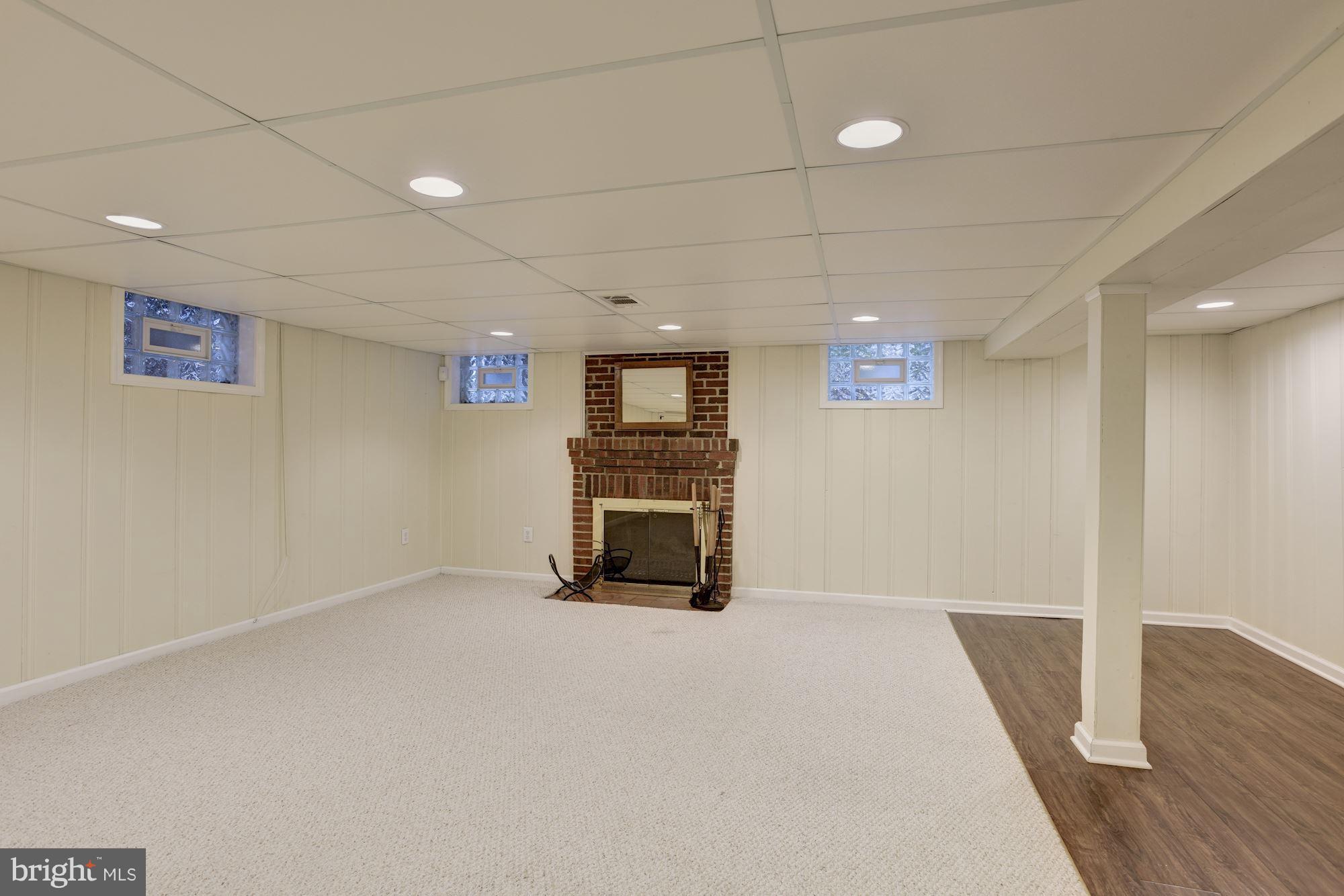 8119 Barksdale Road Baltimore, MD 21286 - Photo 26 of 29 2nd wood burning fireplace in lower level