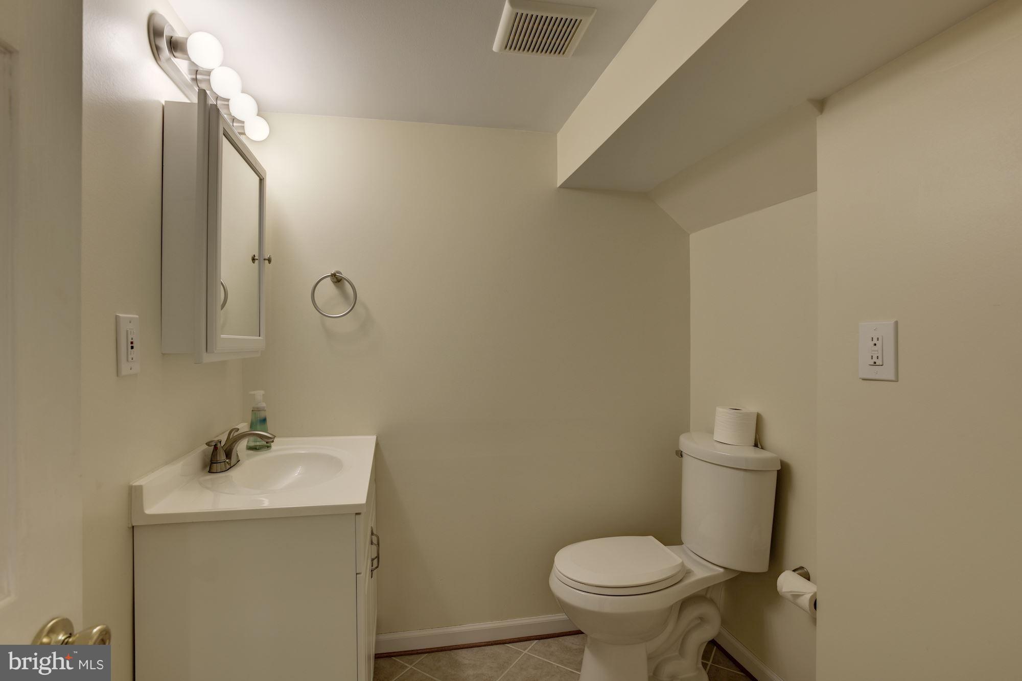 8119 Barksdale Road Baltimore, MD 21286 - Photo 27 of 29 Recently renovated lower level powder room