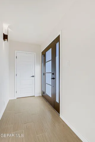 a view of empty room