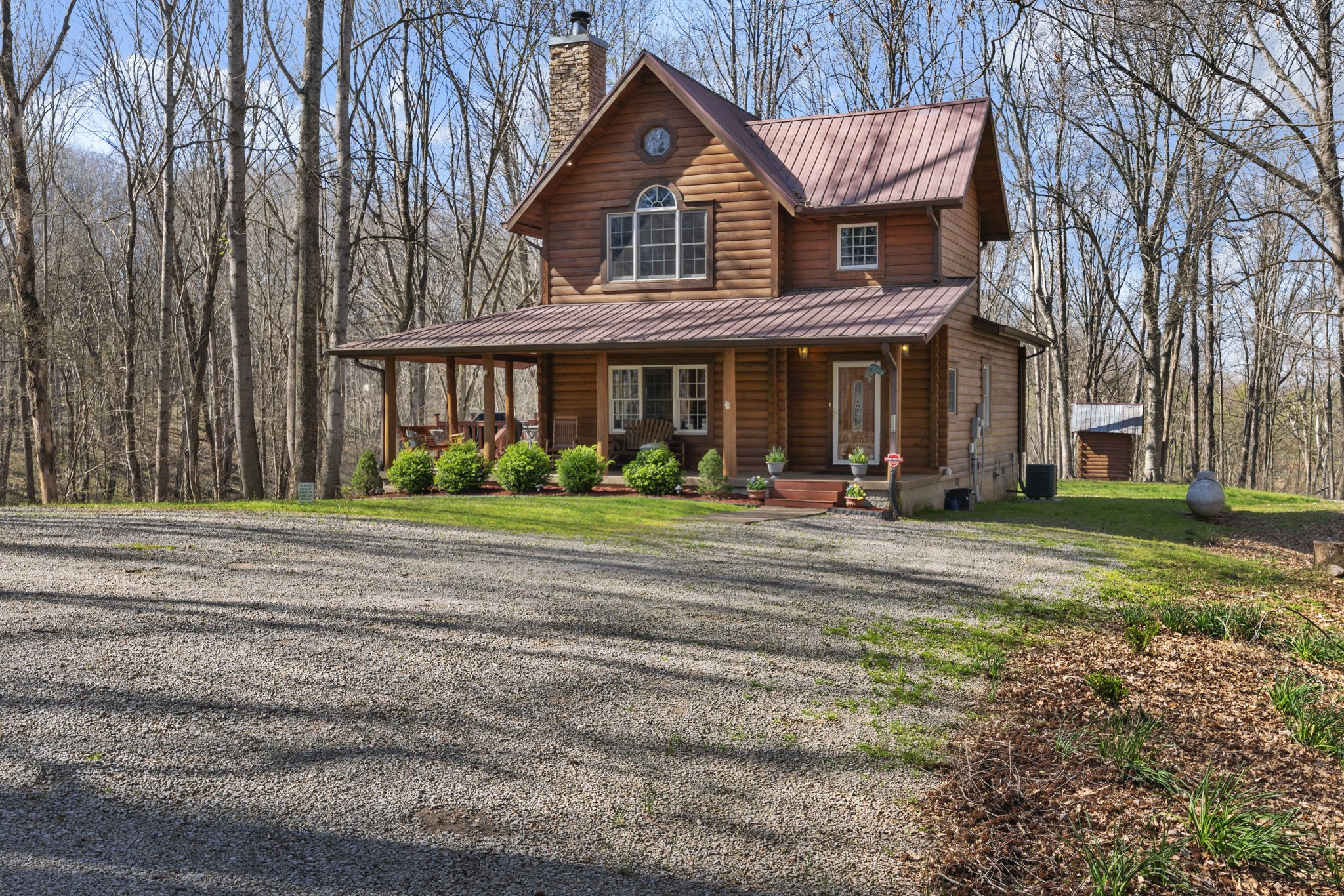 112 Settlers Point Road Fountain Run, KY 42133 - Photo 3 of 30 a front view of a house with a yard