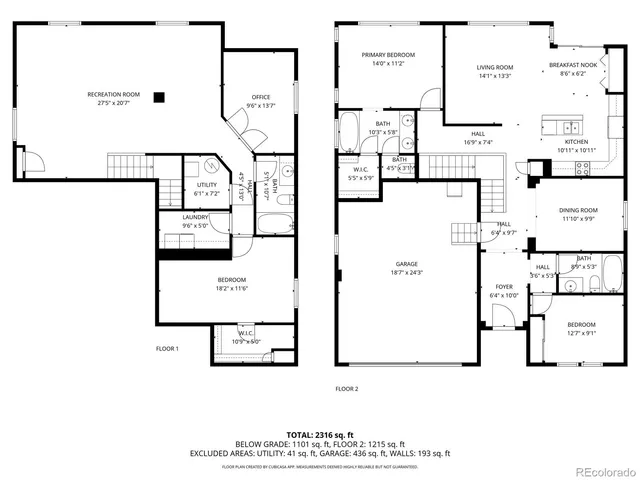 $630,000 | 4408 Applecrest Circle, Castle Rock, CO 80109