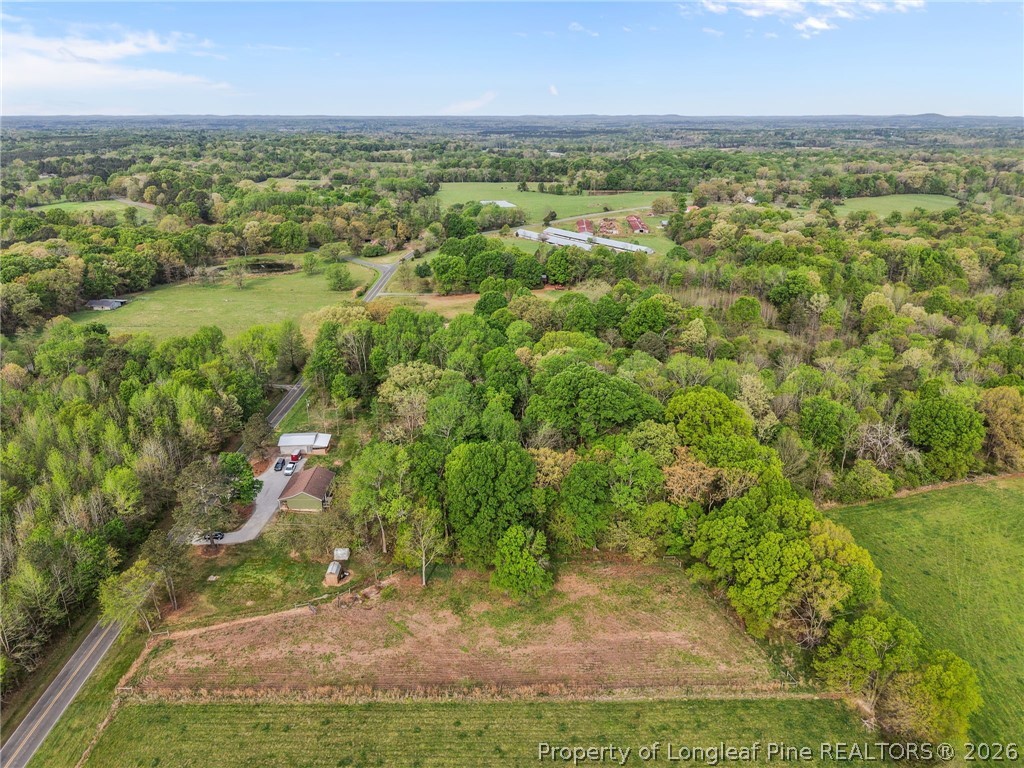 186 Lewis Brown Road Bennett, NC 27208 - Photo 45 of 48 a view of a city with lush green forest