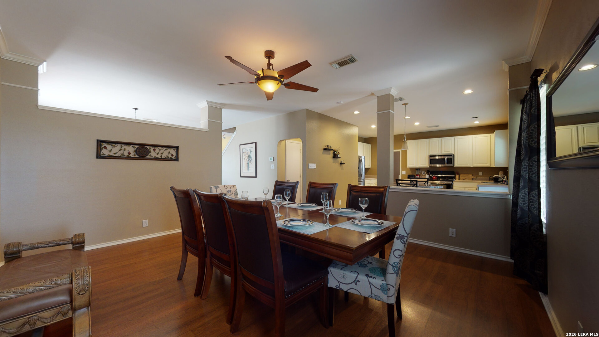 5614 Spring Quail San Antonio, TX 78247 - Photo 8 of 43 a view of a dining room with furniture