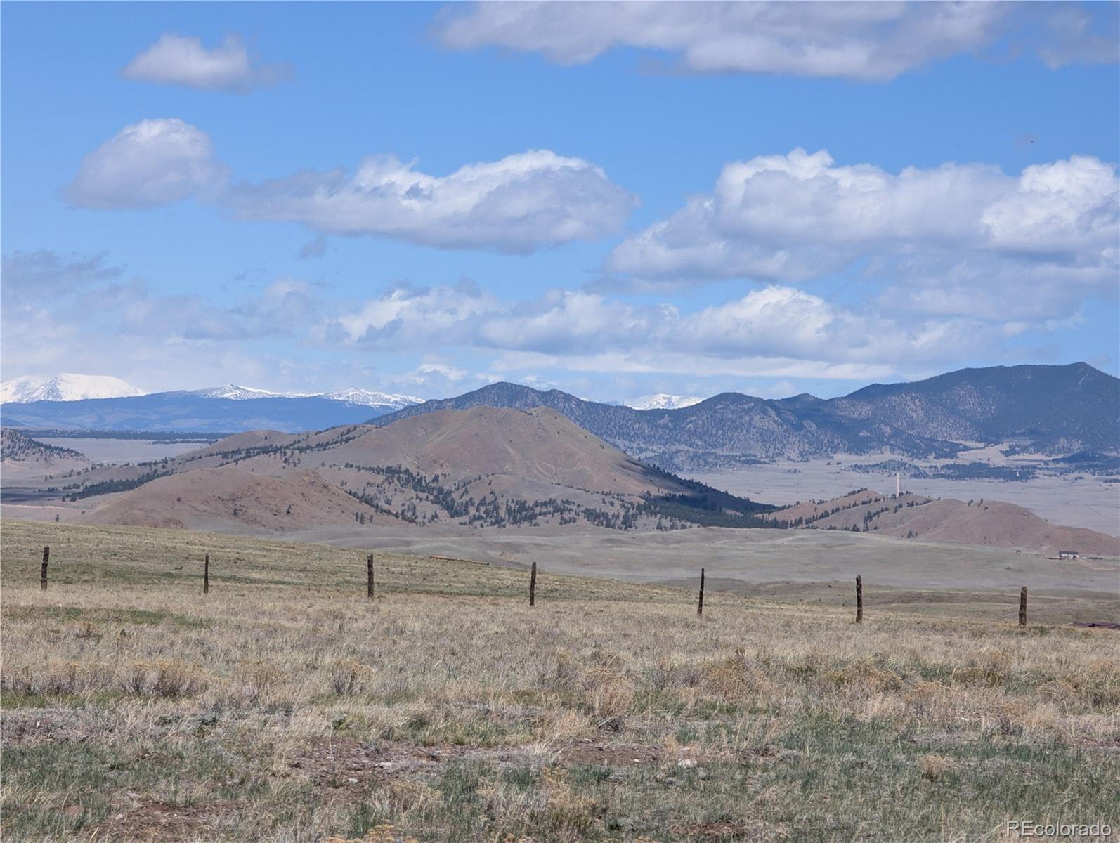 118 County Road Hartsel, CO 80449 - Photo 14 of 18 a view of a dry field with mountain in the background