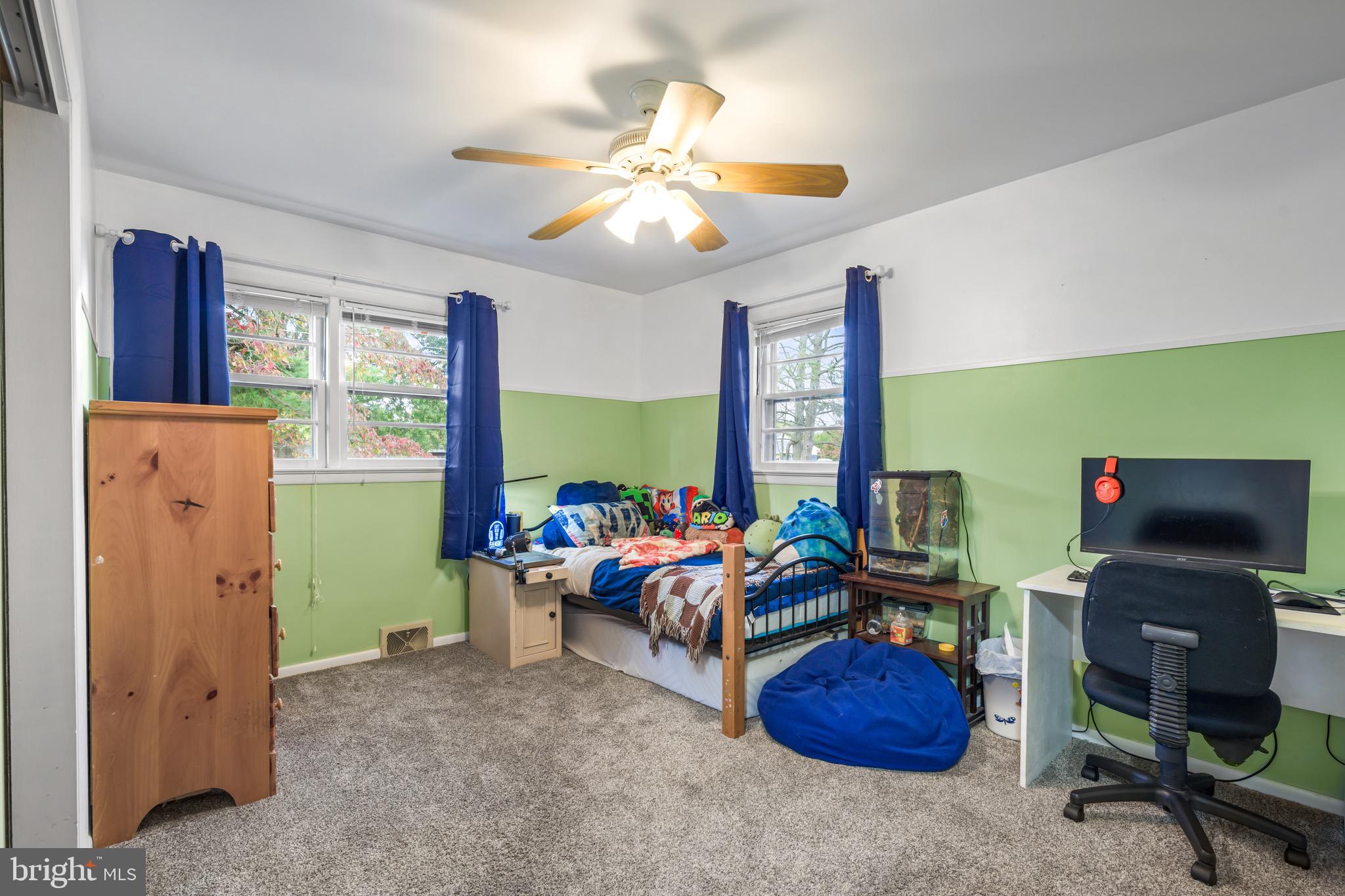 376 Griscom Drive Mannington, NJ 08079 - Photo 22 of 48 a bedroom with furniture and a large window