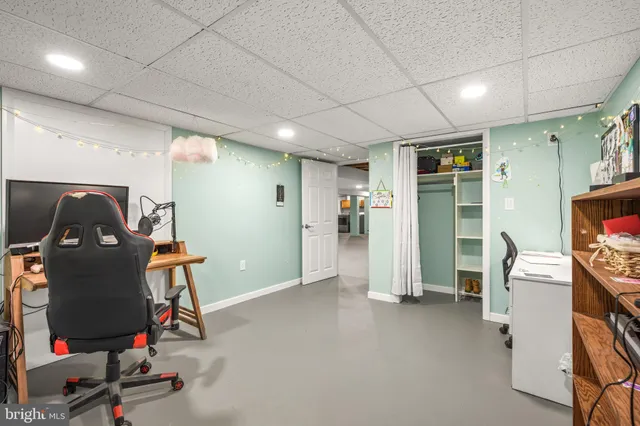 a view of storage and utility room