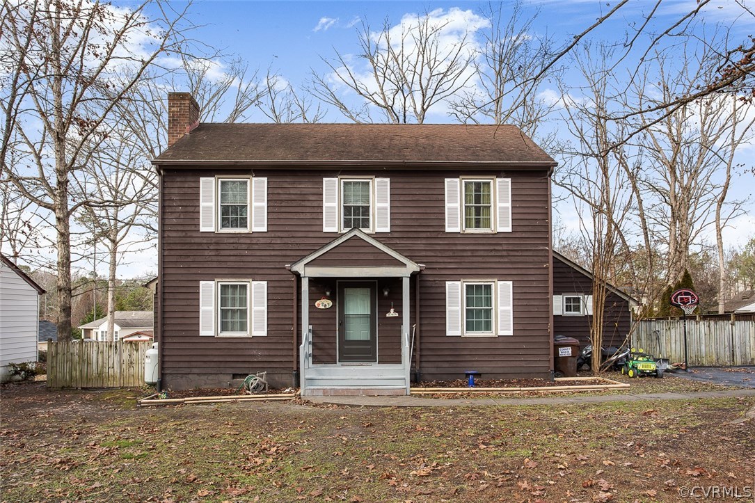 4654 Brookridge Road Chesterfield, VA 23832 - Photo 1 of 29 a front view of a house with a yard