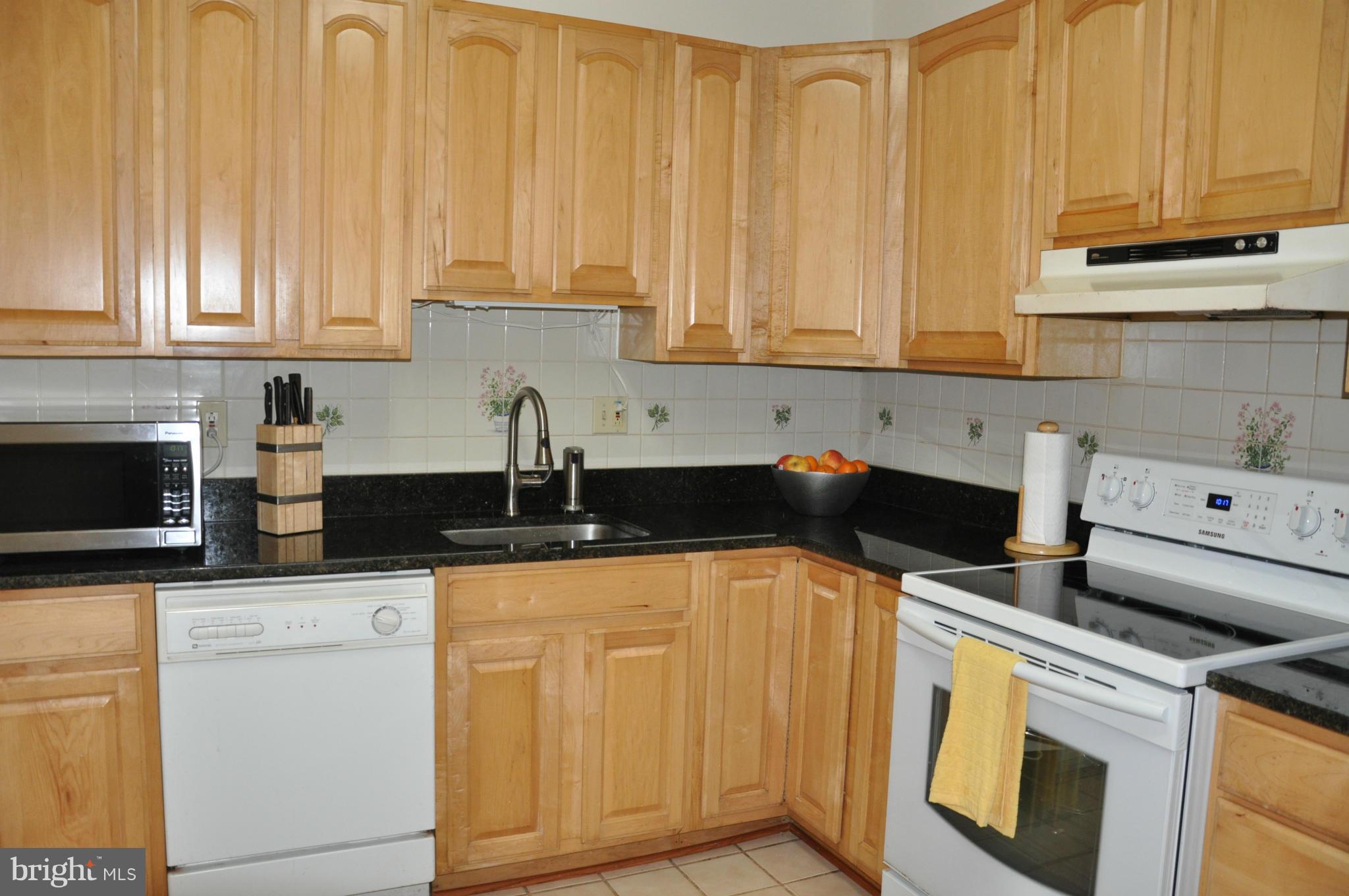 7938 Spring Forest Court, Unit 7938 Springfield, VA 22152 - Photo 13 of 29 a kitchen with stainless steel appliances granite countertop a sink a stove and cabinets