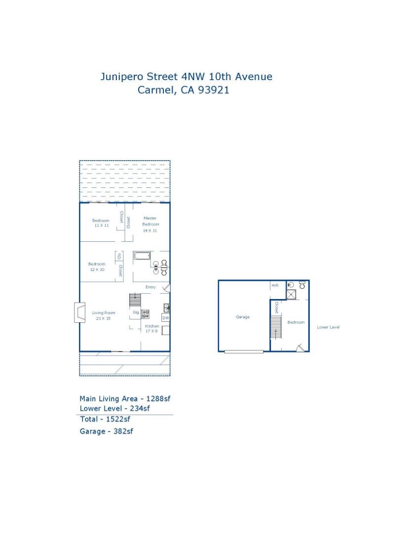 0 Junipero 4 Nw 10th Avenue Carmel, CA 93921 - Photo 22 of 22 a picture of a bench in a white building