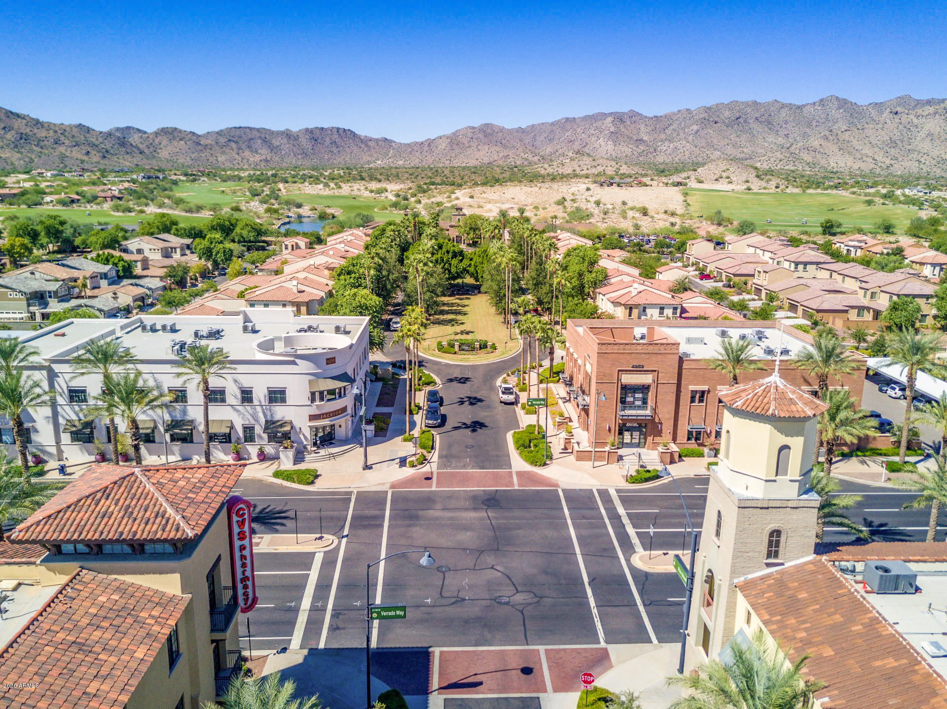 4280 North Verrado Way Buckeye, AZ 85396 - Photo 28 of 41 a view of city with mountain
