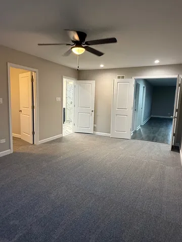 a view of empty room