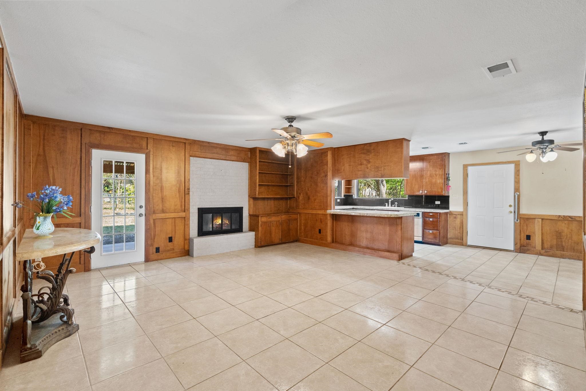 418 Hernandos Loop Leander, TX 78641 - Photo 7 of 24 a view of a kitchen with furniture and a kitchen
