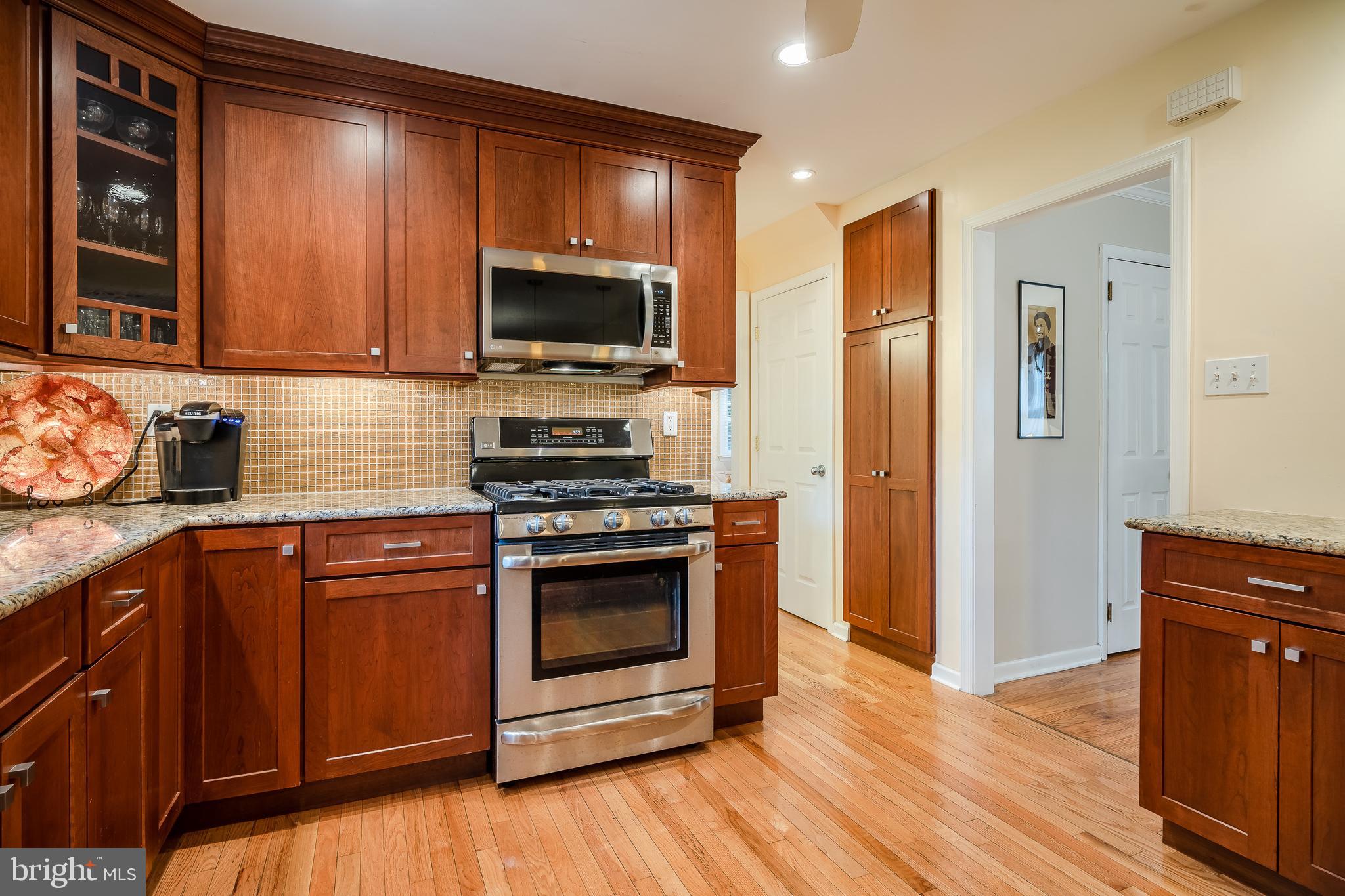 2 Birch Road Malvern, PA 19355 - Photo 10 of 31 5 burner gas stove and built-in microwave