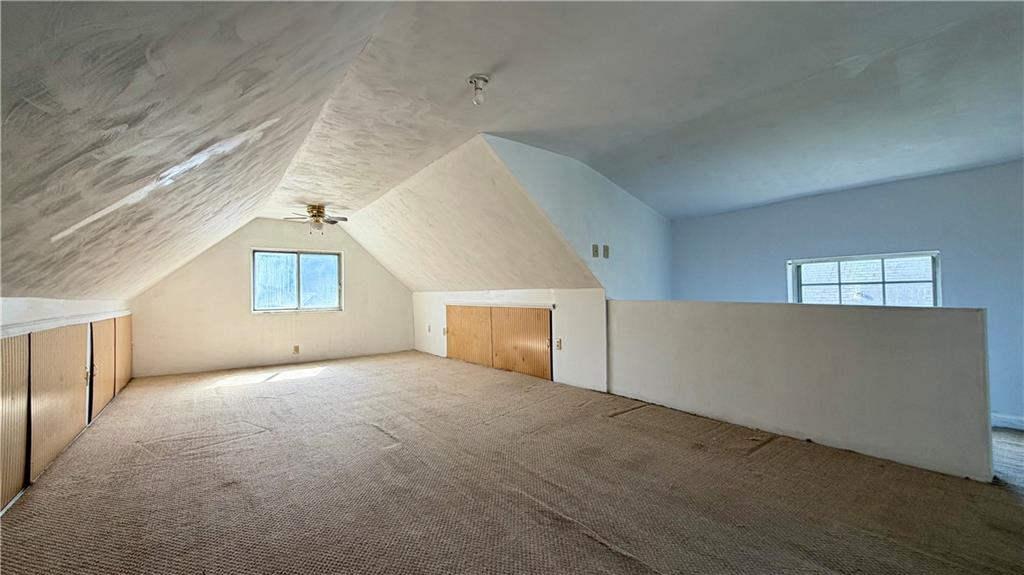 641 Garfield Street Springdale, PA 15144 - Photo 30 of 44 THIS 24X12 FINISHED ATTIC HAS LOADS OF POSSIBILITIES! FAMILY ROOM, GAME ROOM, OFFICE, 3RD BEDROOM!