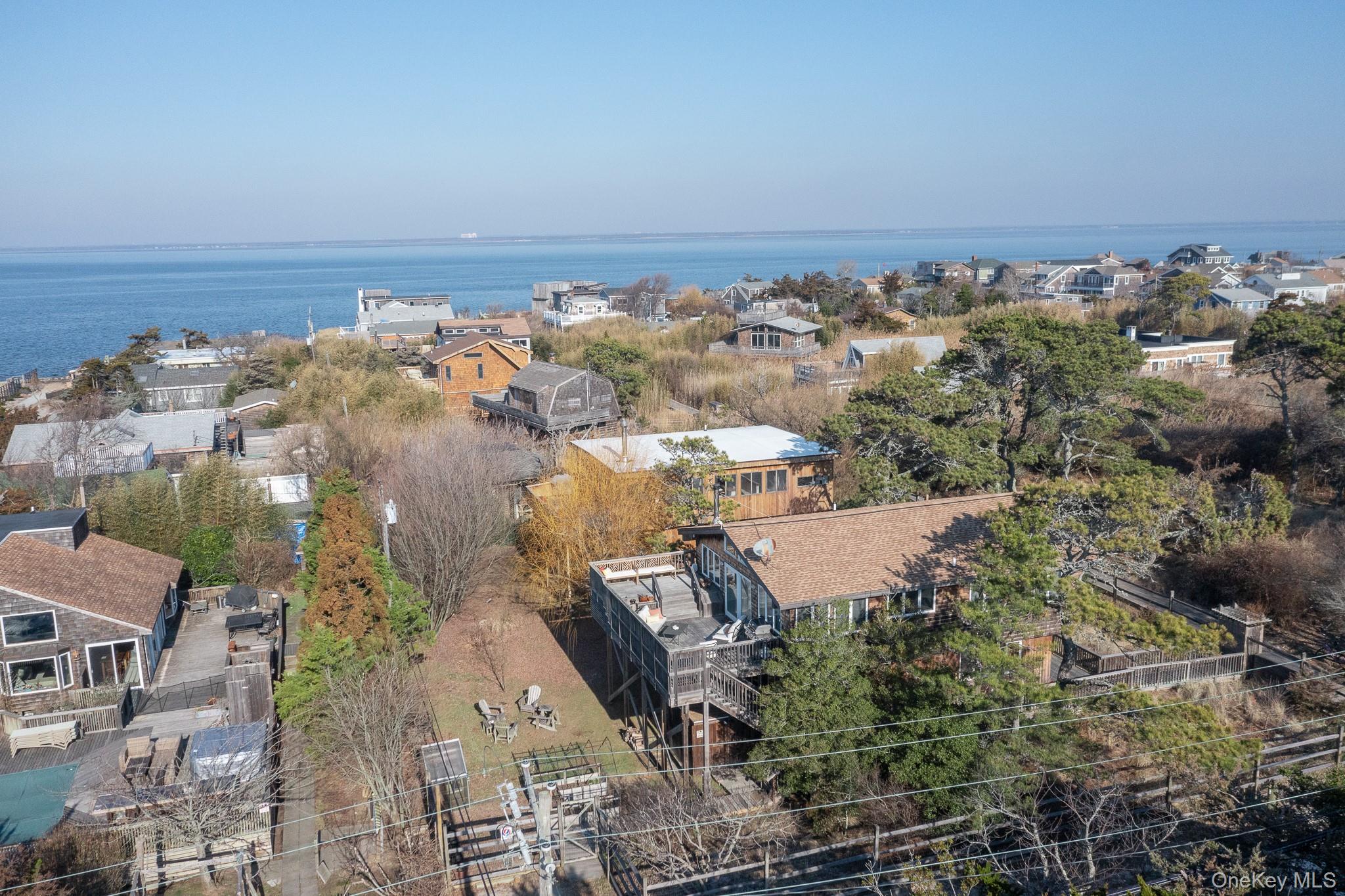 100 Clipper Way Ocean Beach, NY 11770 - Photo 46 of 46 an aerial view of multiple house