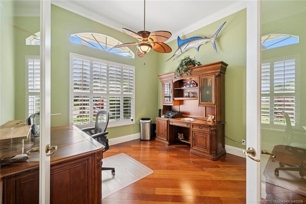 2492 North W Everglades Boulevard Stuart, FL 34994 - Photo 19 of 72 Office with French Doors
