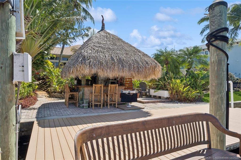 2492 North W Everglades Boulevard Stuart, FL 34994 - Photo 59 of 72 Large Dock to Accommodate a Large Yacht