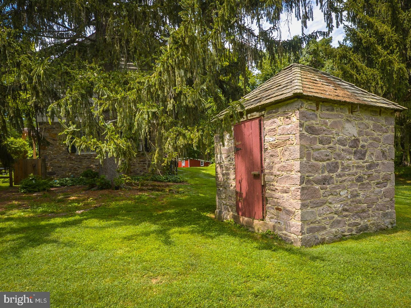 2710 Village Road Langhorne, PA 19047 - Photo 27 of 32 Believed to be original smoke house