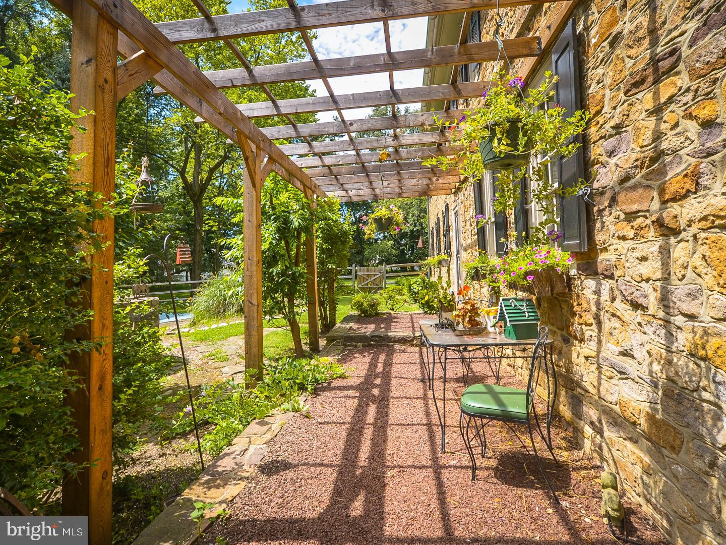 2710 Village Road Langhorne, PA 19047 - Photo 28 of 32 Pergola covered patio