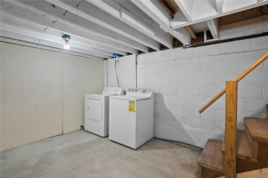 215 Blackrock Road Coventry, RI 02816 - Photo 36 of 39 washer / dryer in basement