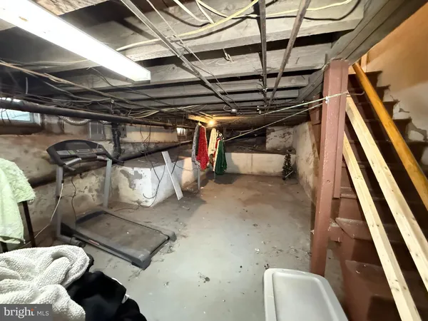 a view of water heater room