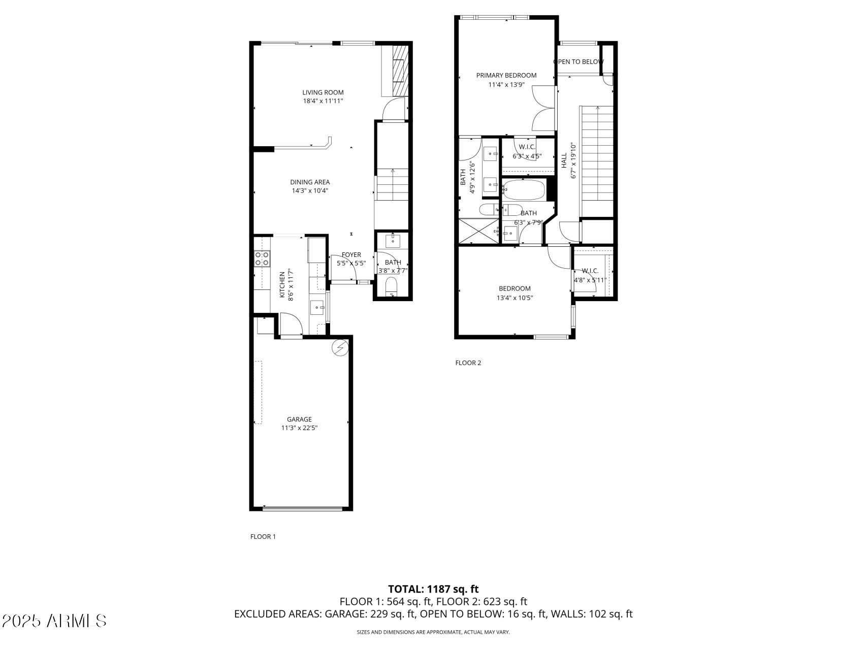 8700 East Mountain View Road, Unit 1039 Scottsdale, AZ 85258 - Photo 37 of 37 a picture of a floor plan