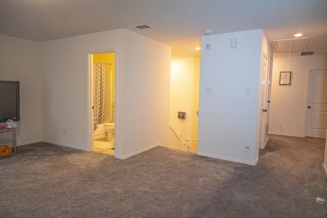 a view of room with window