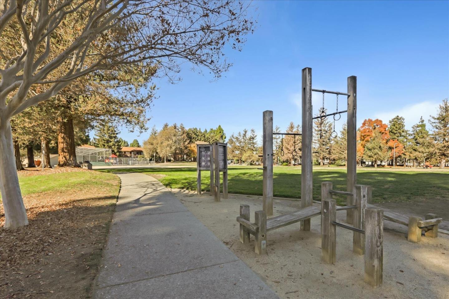 430 Costa Mesa Terrace, Unit E Sunnyvale, CA 94085 - Photo 34 of 40 a view of lake with a table and chairs