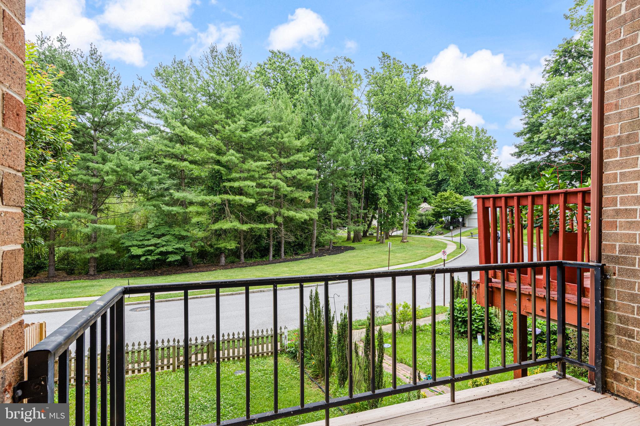 126 Eaton Drive Wayne, PA 19087 - Photo 11 of 38 View from Living Room deck
