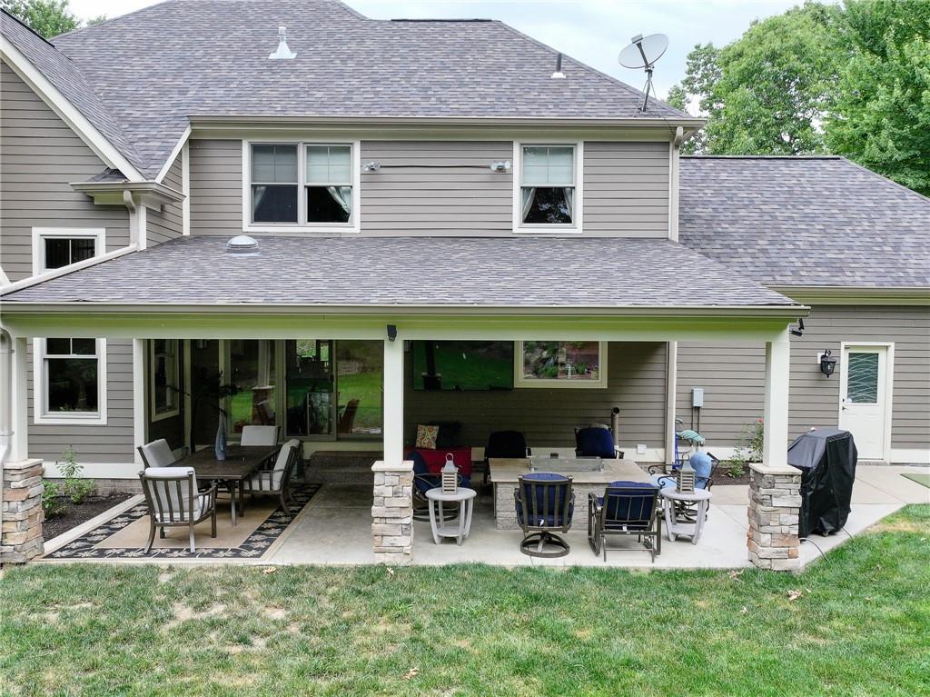 815 Mt Pleasant Road Mars, PA 16046 - Photo 41 of 42 Back of Structure - Welcome to luxury and elegance at 815 Mt. Pleasant Rd nestled on 2.24 acres in the Pine Richland School District.