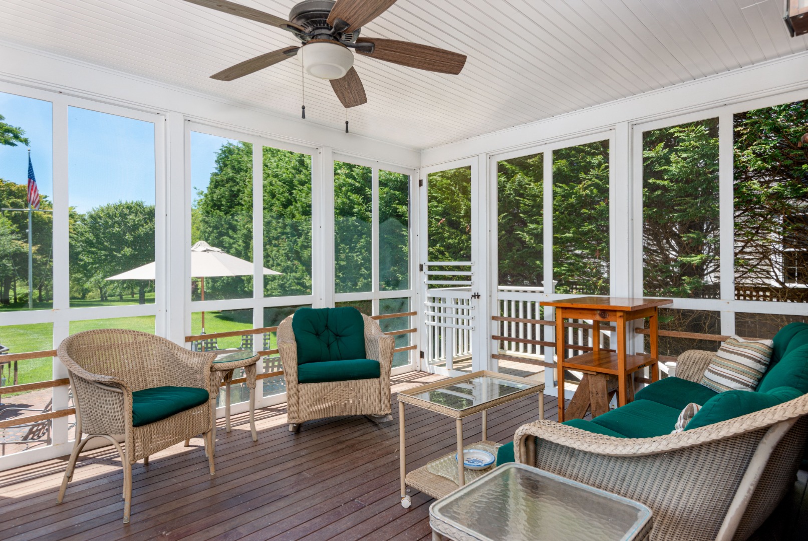 24 Cliff Road Nantucket, MA 02554 - Photo 8 of 44 a living room with furniture and a large window