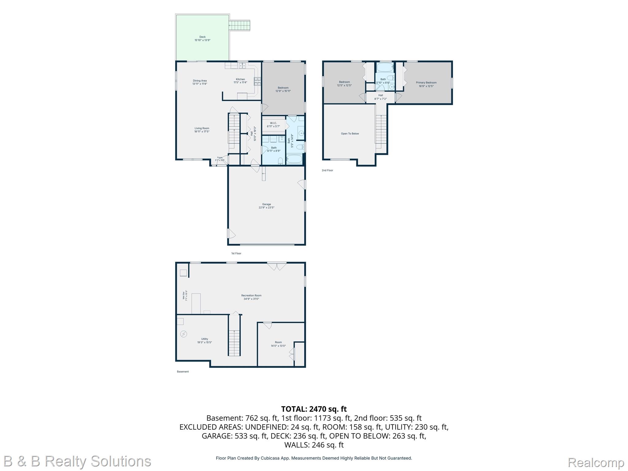 3097 East Burnside Road North Branch, MI 48461 - Photo 52 of 52 Floor plan