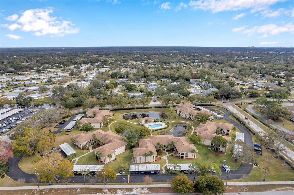 2700 Nebraska Avenue, Unit 3201 Palm Harbor, FL 34684 - Photo 50 of 50 an aerial view of multiple house