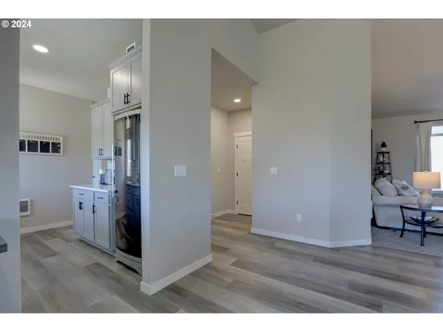 a view interior of house and wooden floor