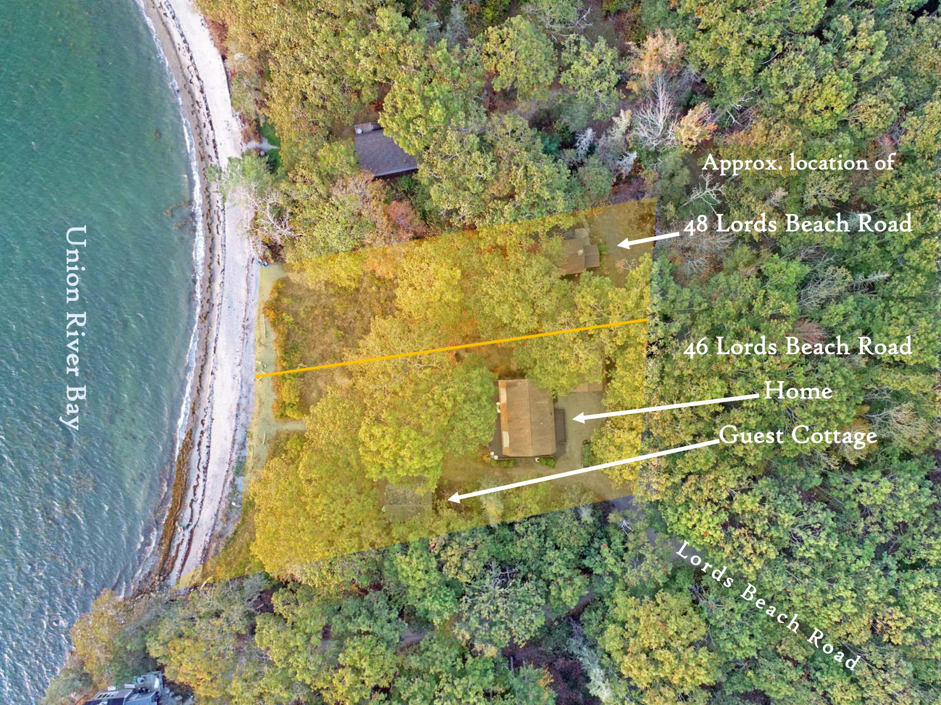 48 Lords Beach Road Trenton, ME 04605 - Photo 3 of 36 Overlay aerials