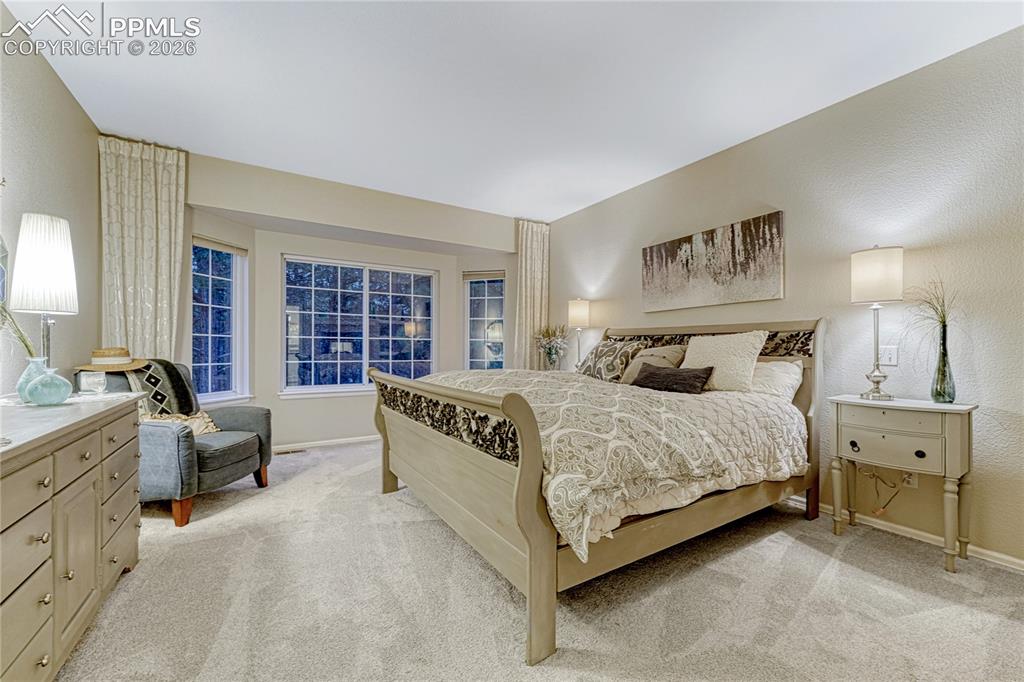 15585 Falcon Ridge Court Colorado Springs, CO 80921 - Photo 16 of 50 a bedroom with a bed and a couch