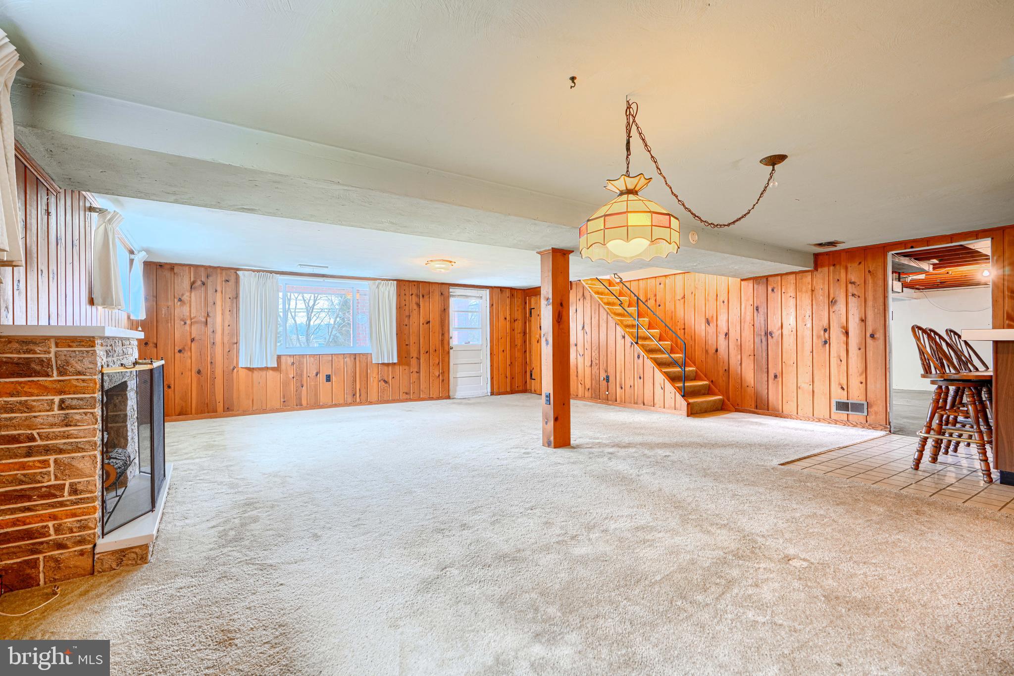 211 Rothwell Drive Lutherville-Timonium, MD 21093 - Photo 23 of 39 Large party room in the basement