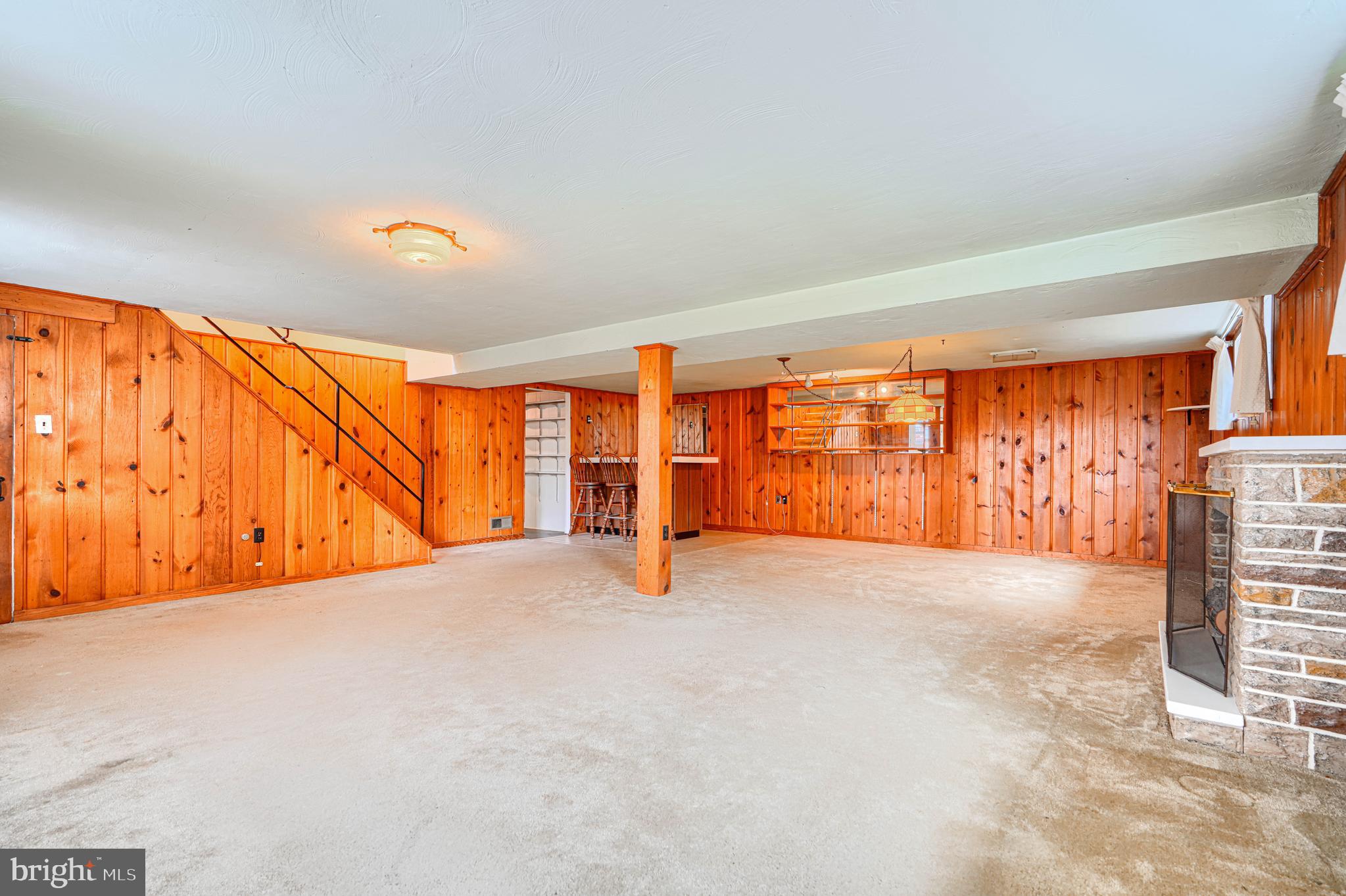 211 Rothwell Drive Lutherville-Timonium, MD 21093 - Photo 26 of 39 Basement could be tv room or playroom