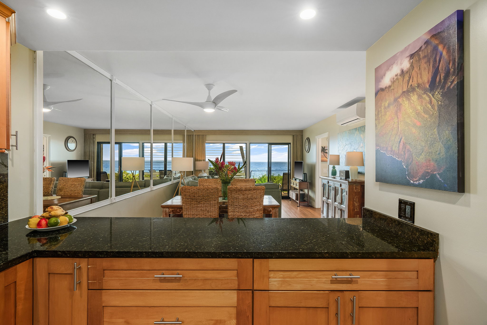 1775 Pe'e Road, Unit 101A Koloa, HI 96756 - Photo 5 of 25 a view of a living room and kitchen