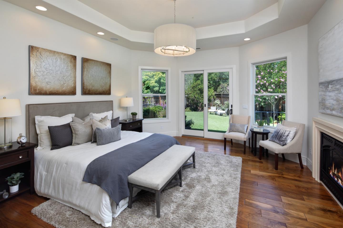 782 Dixon Way Los Altos, CA 94022 - Photo 11 of 38 a bedroom with a bed and a large window