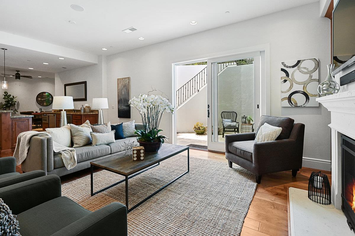 782 Dixon Way Los Altos, CA 94022 - Photo 26 of 38 a living room with furniture wooden floor and a flat screen tv