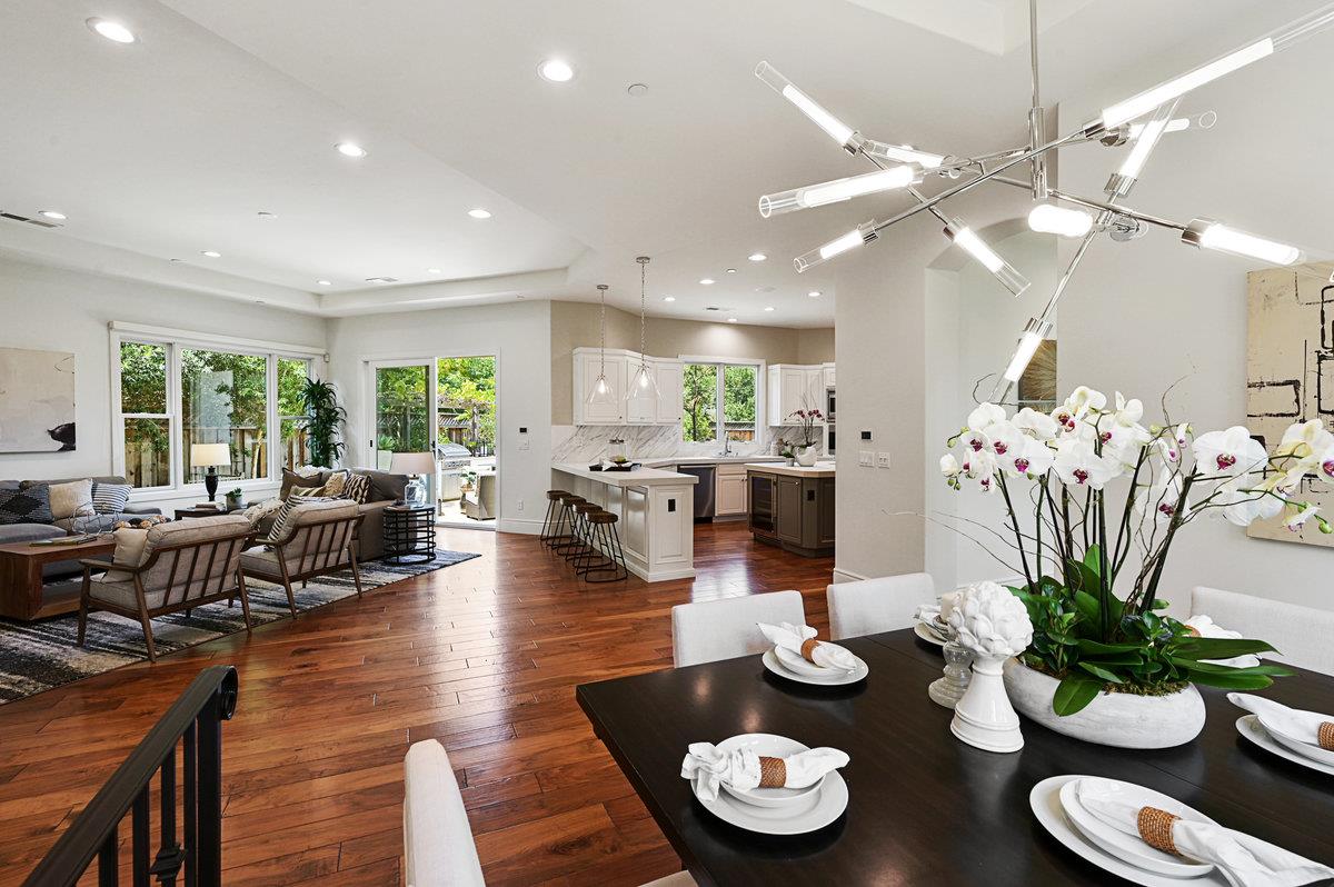 782 Dixon Way Los Altos, CA 94022 - Photo 8 of 38 a room with furniture potted plant and open kitchen view