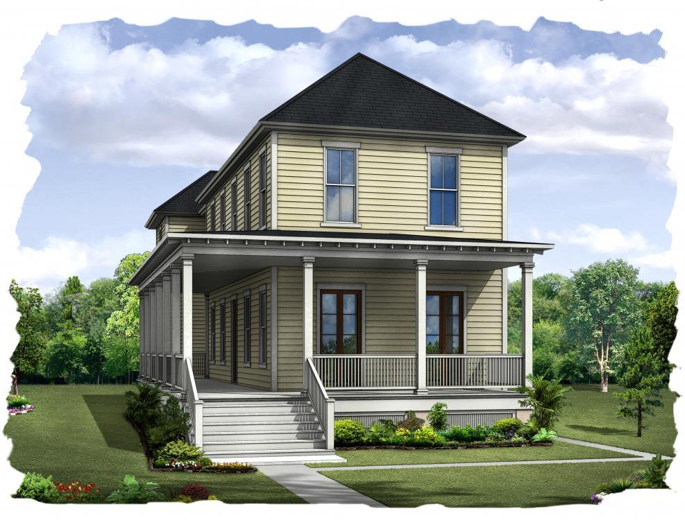 1562 Old Rivers Gate Road Mount Pleasant, SC 29466 - Photo 1 of 2 Seaside Front Elevation