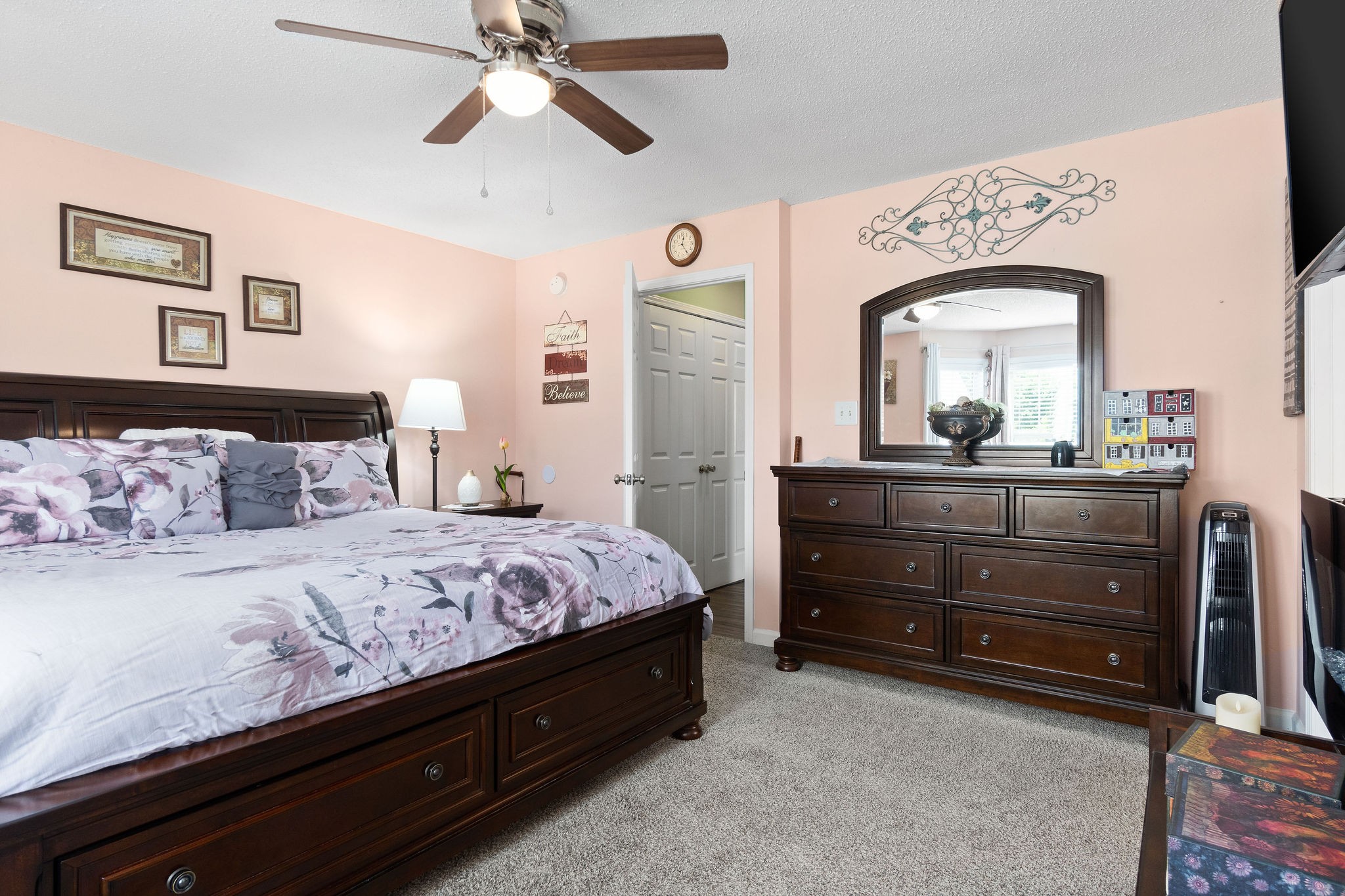 615 Avondale Road Oak Grove, KY 42262 - Photo 13 of 35 a bedroom with a bed and a dresser