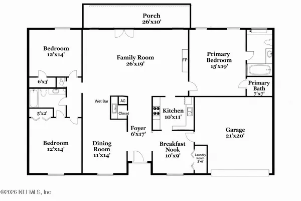 $3,250 | 5524 Silkwood Lane, Fleming Island, FL 32003
