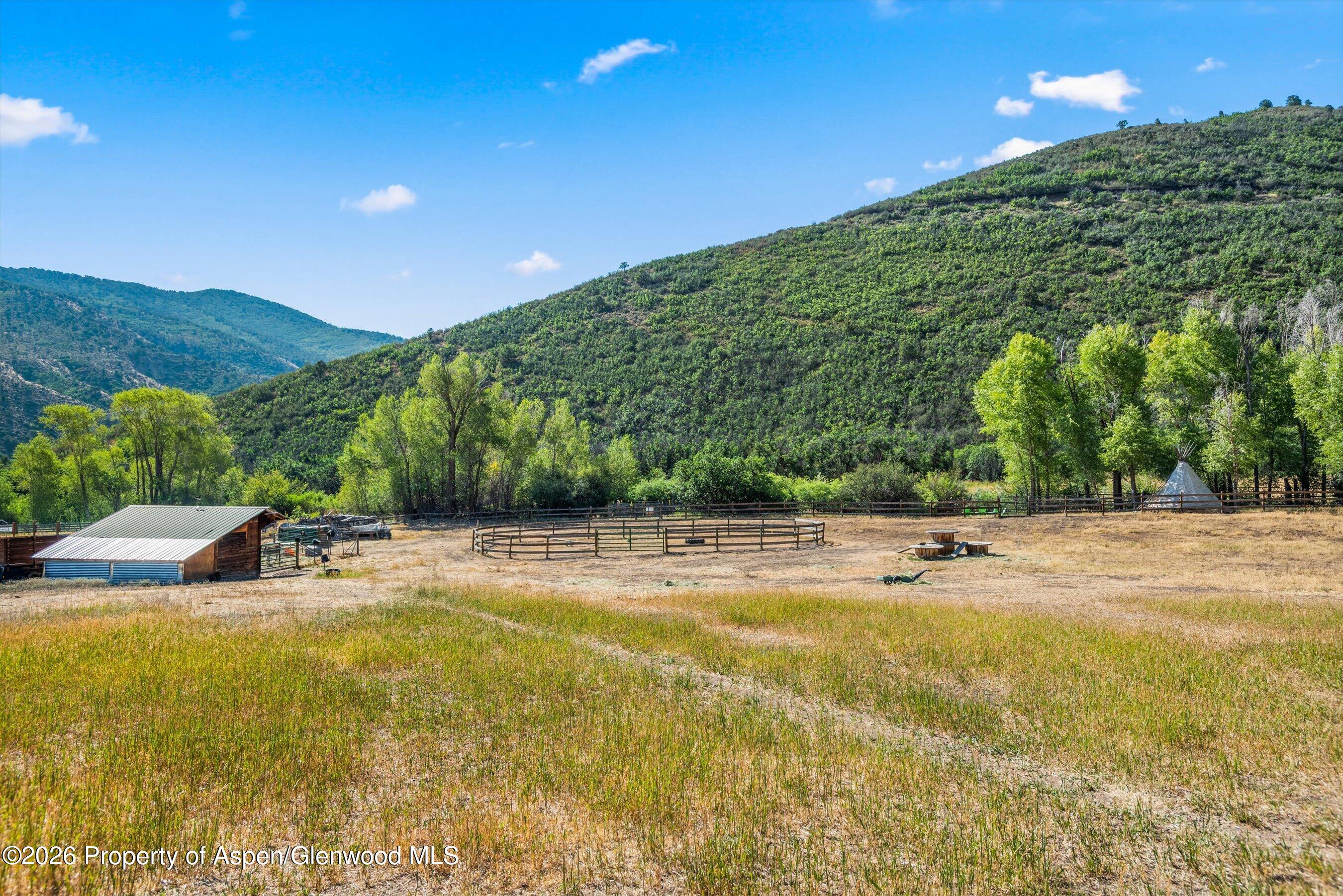 360 West Sopris Creek Road Basalt, CO 81621 - Photo 5 of 52 View of Lower Pasture